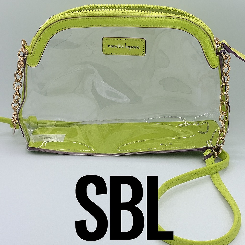 Nanette Lepore Neon Green Clear Crossbody Bag
🖤 SBL — GRAB WHILE YOU CAN 🖤